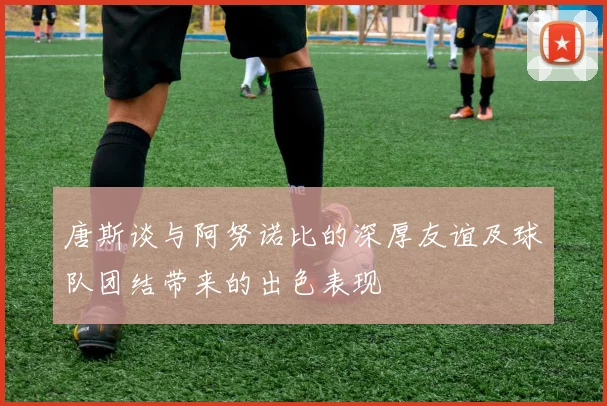 唐斯谈与阿努诺比的深厚友谊及球队团结带来的出色表现